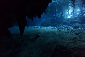 MEXICO, QUINTANA ROO, Cenote dos ojos - Quintana Roo cenote dos ojos México foto 2