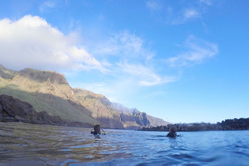 COLADAS DE TENO - Santa Cruz de Tenerife Playa Punta de Teno (la ballenita) Spain