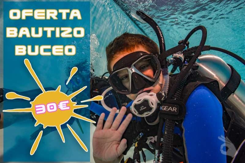 Descubre el mundo submarino - Bautizo de Buceo