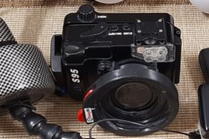 CARCASA FIX S95 + CAMARA CANOS S95
