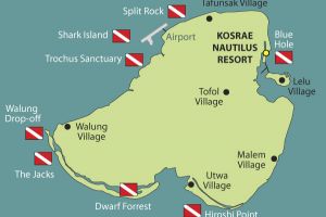 SHARK ISLAND – ISLA DE KOSRAE – ISLAS SENIAVINAS – MICRONESIA -  Lelu Micronesia foto 1